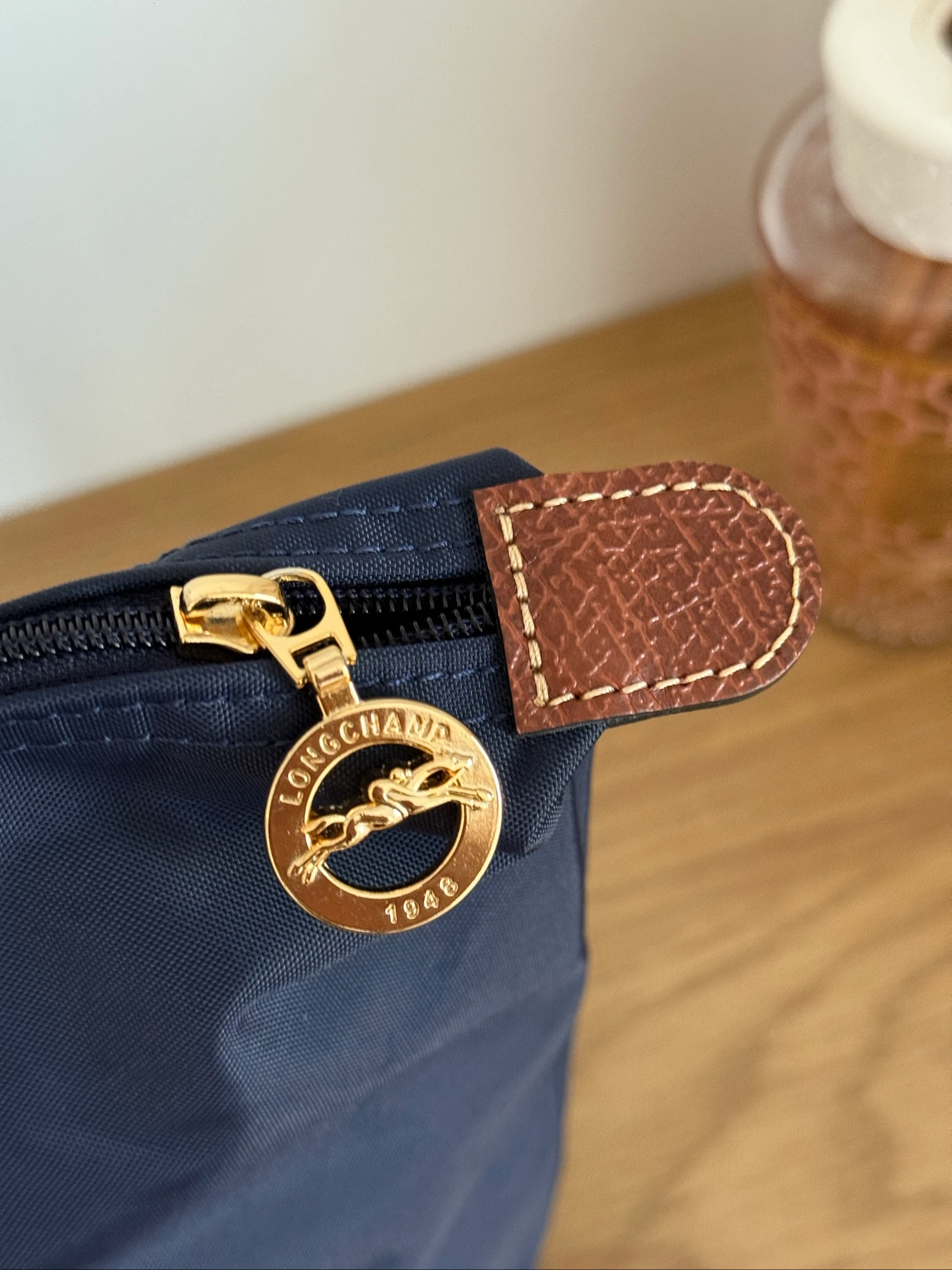 Longchamp Le Pliage Original M – Navy blue – photo 4